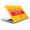 NFL Kansas City Chiefs Yellow Performance Series HP Elitebook Skin